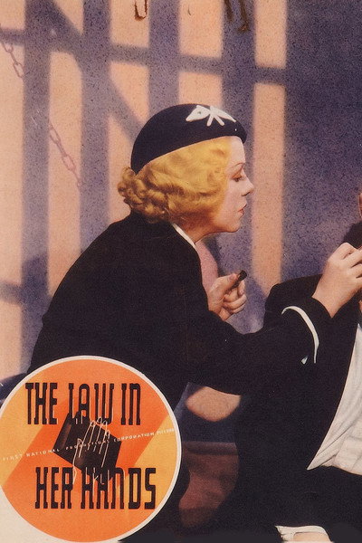 Póster de The Law in Her Hands