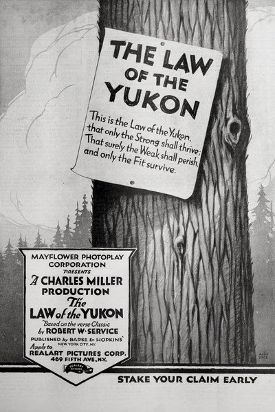 Póster de The Law of the Yukon