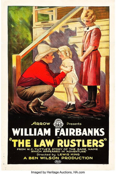 Póster de The Law Rustlers