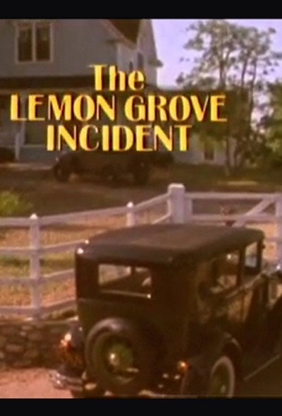 Póster de The Lemon Grove Incident