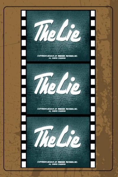 Póster de The Lie