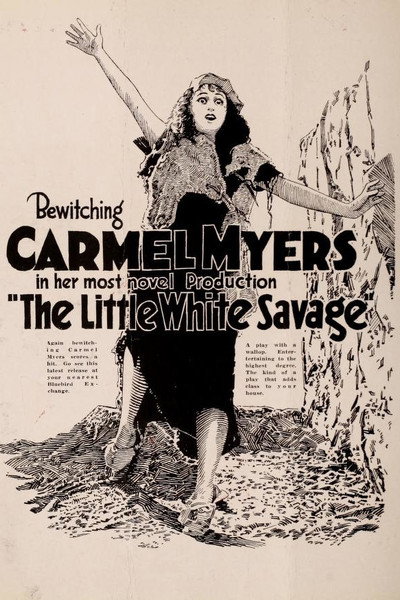 Póster de The Little White Savage