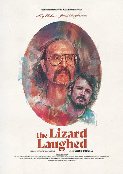 Póster de The Lizard Laughed