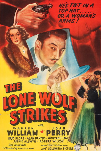 Póster de The Lone Wolf Strikes
