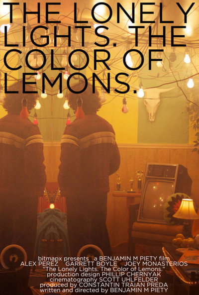 Póster de The Lonely Lights. The Color of Lemons.
