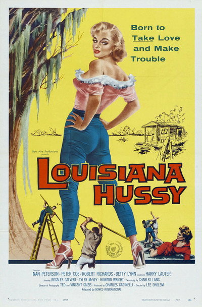 Póster de The Louisiana Hussy
