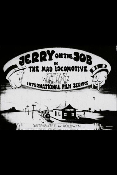 Póster de The Mad Locomotive