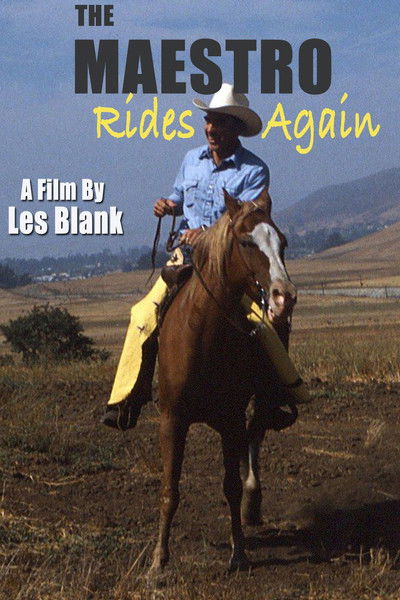 Póster de The Maestro Rides Again!