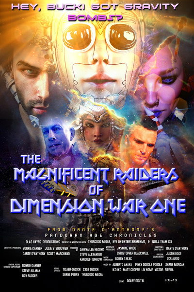 Póster de The Magnificent Raiders of Dimension War One