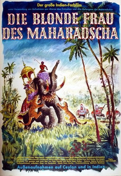 Póster de The Maharajah's Blonde
