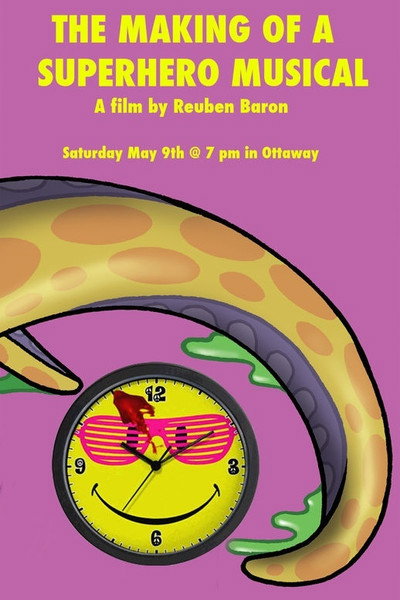 Póster de The Making of a Superhero Musical