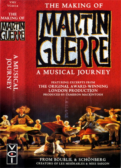 Póster de The Making of Martin Guerre: A Musical Journey