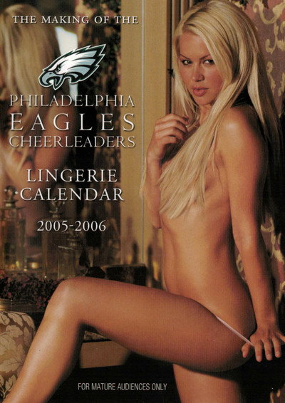 Póster de The Making of the Philadelphia Eagles Cheerleaders Lingerie Calendar 2005-2006