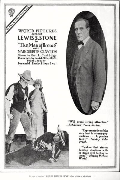 Póster de The Man of Bronze