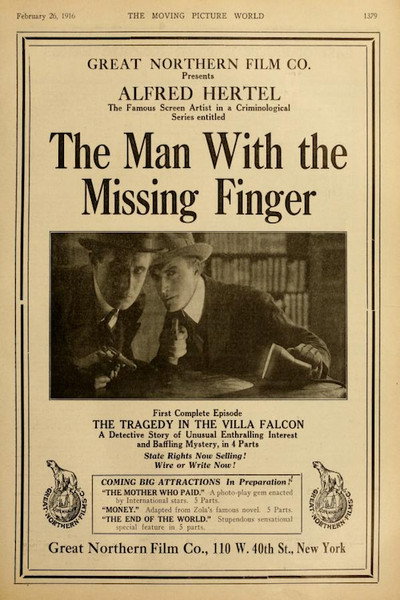 Póster de The Man with the Missing Finger