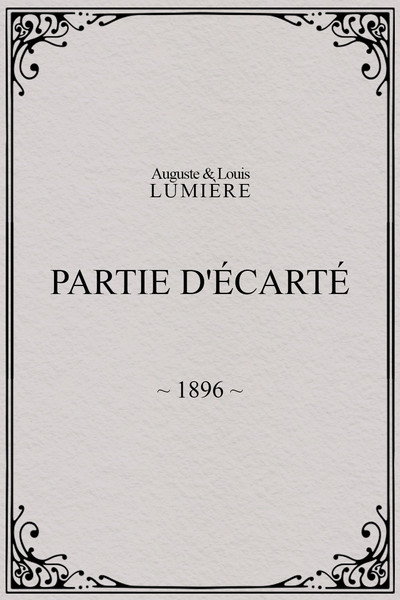 Póster de The Messers. Lumière at Cards