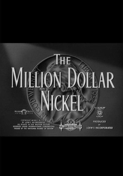 Póster de The Million Dollar Nickel