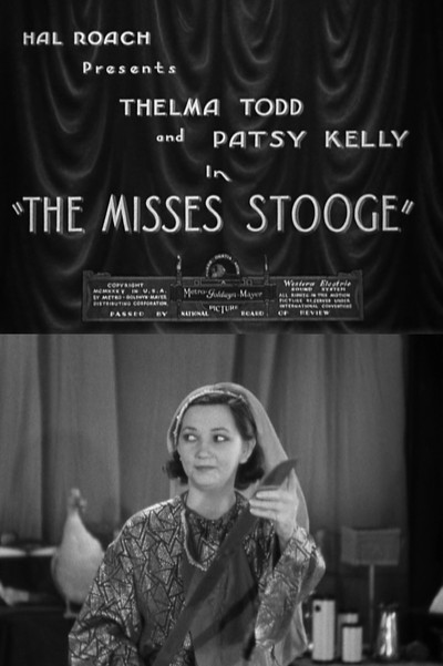 Póster de The Misses Stooge