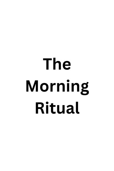 Póster de The Morning Ritual