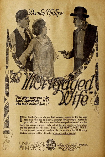 Póster de The Mortgaged Wife