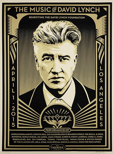 Póster de The Music of David Lynch Benefit Concert
