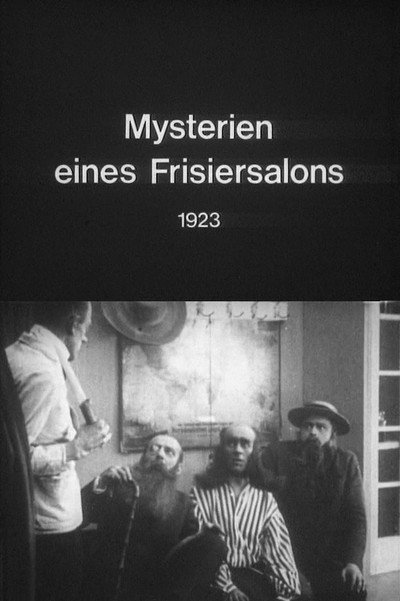 Póster de The Mysteries of a Hairdresser's Shop
