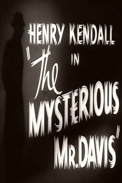 Póster de The Mysterious Mr. Davis
