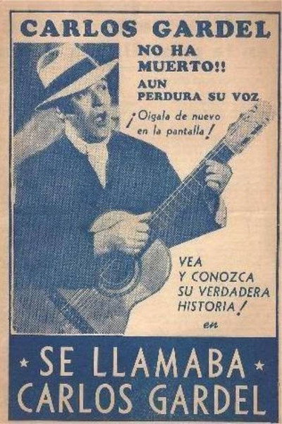 Póster de The Name Was Carlos Gardel
