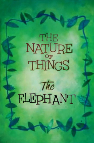 Póster de The Nature of Things: The Elephant