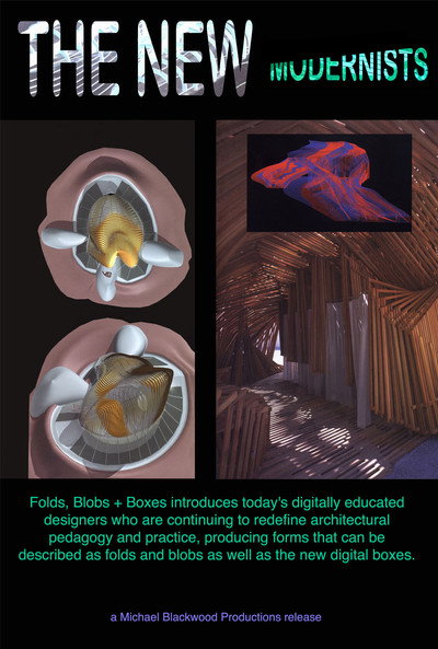 Póster de The New Modernists: Folds Blobs + Boxes, Architecture in the Digital Era