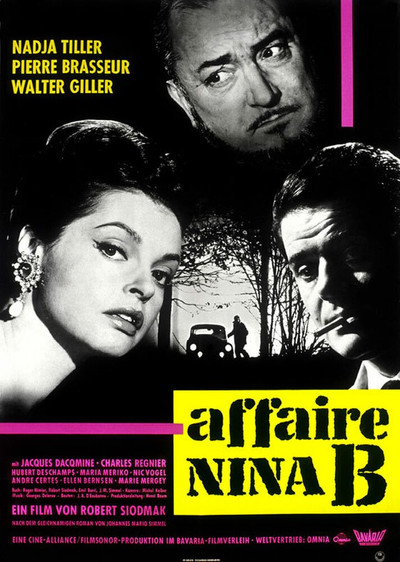 Póster de The Nina B. Affair