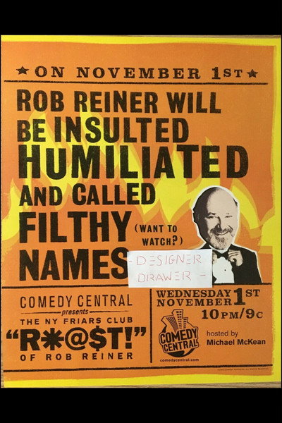 Póster de The N.Y. Friars Club Roast of Rob Reiner