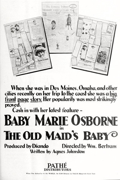 Póster de The Old Maid's Baby