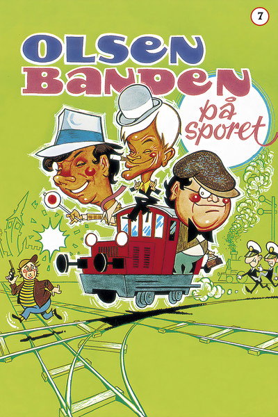 Póster de The Olsen Gang on the Track