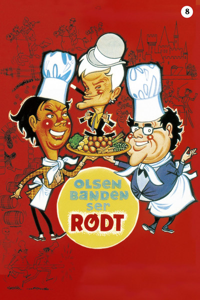 Póster de The Olsen Gang Sees Red