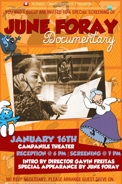 Póster de The One and Only June Foray