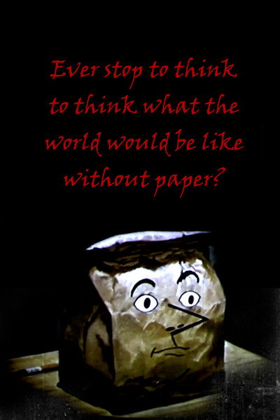 Póster de The Paperface Killer: ever stop to think.mp4