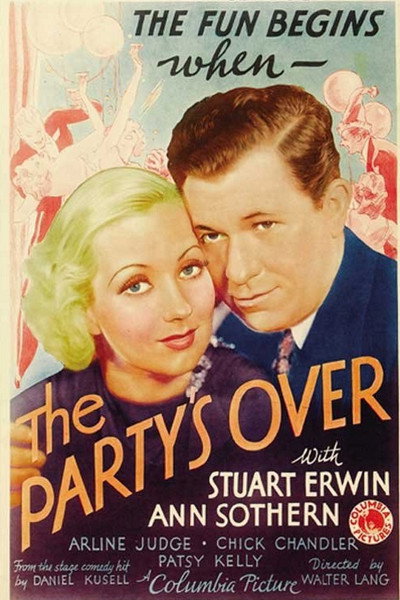 Póster de The Party's Over