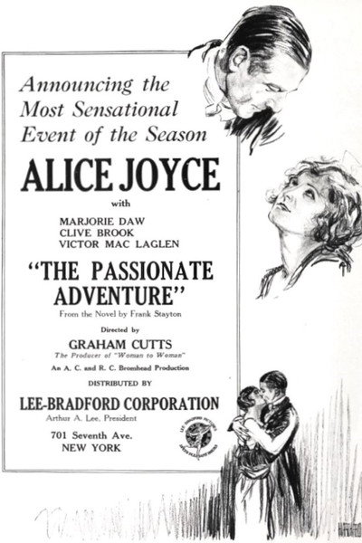 Póster de The Passionate Adventure
