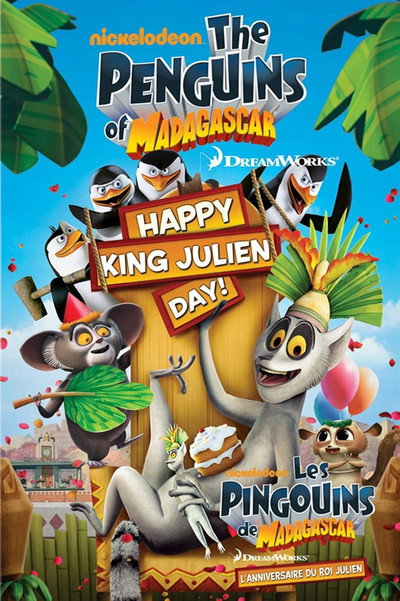 Póster de The Penguins of Madagascar: Happy King Julien Day!