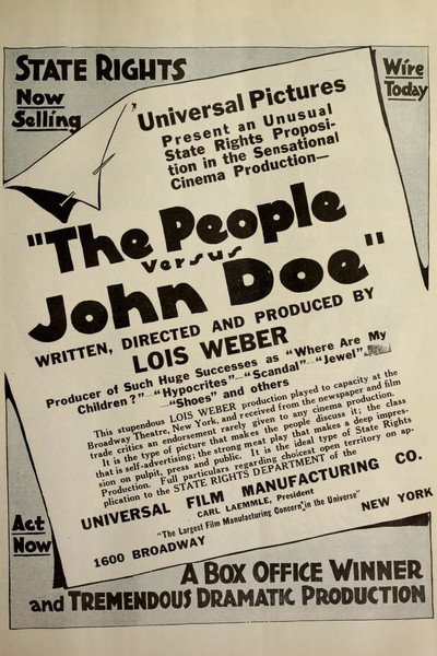 Póster de The People vs. John Doe