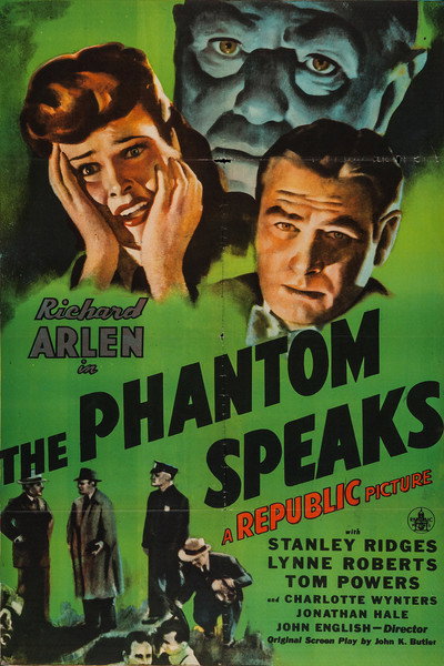 Póster de The Phantom Speaks