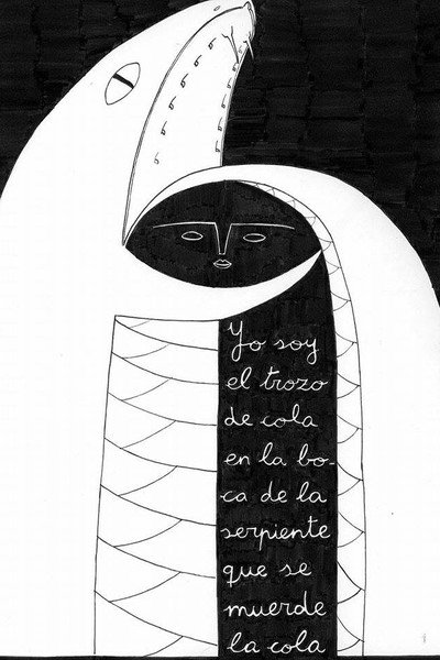 Póster de The Piece of Tail in the Mouth of the Snake that Bites Its Own Tail
