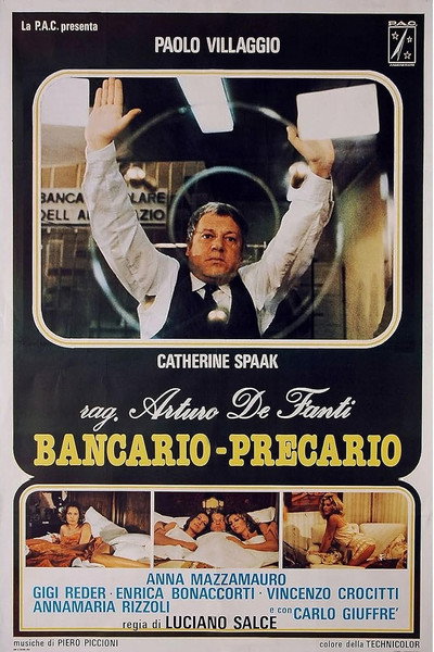 Póster de The Precarious Bank Teller