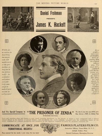 Póster de The Prisoner of Zenda