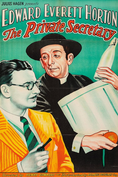 Póster de The Private Secretary