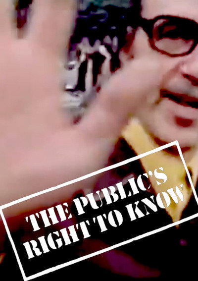 Póster de The Public's Right to Know