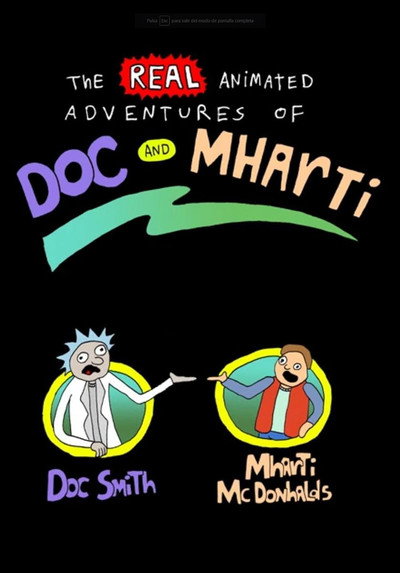 Póster de The Real Animated Adventures of Doc and Mharti