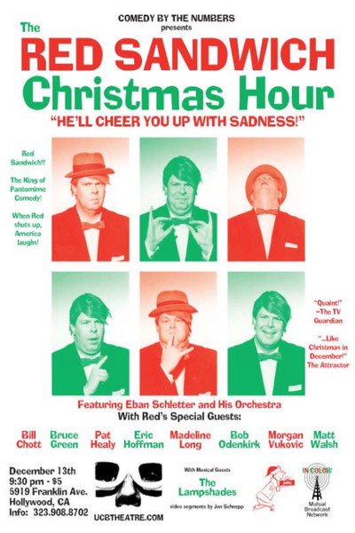 Póster de The Red Sandwich Christmas Hour