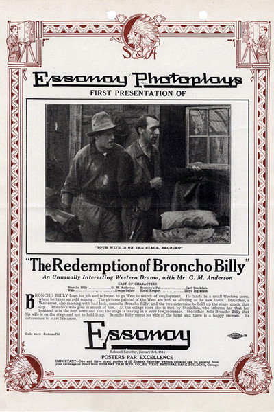 Póster de The Redemption of Broncho Billy